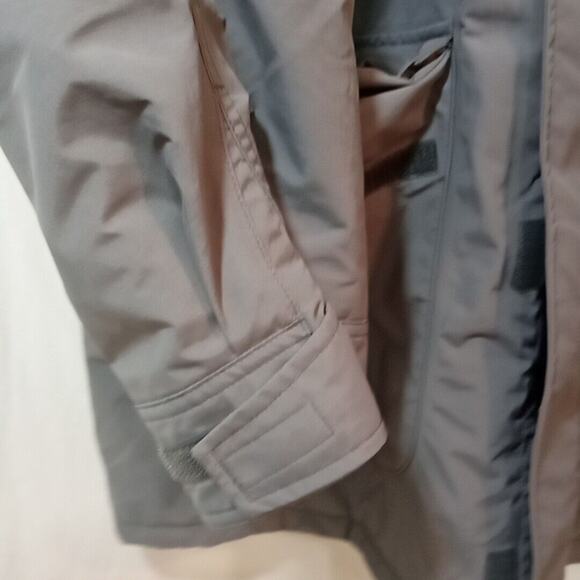 Lands End Jacket Mens XXL/T 50-52 Gray Detachable Hood - Picture 6 of 11